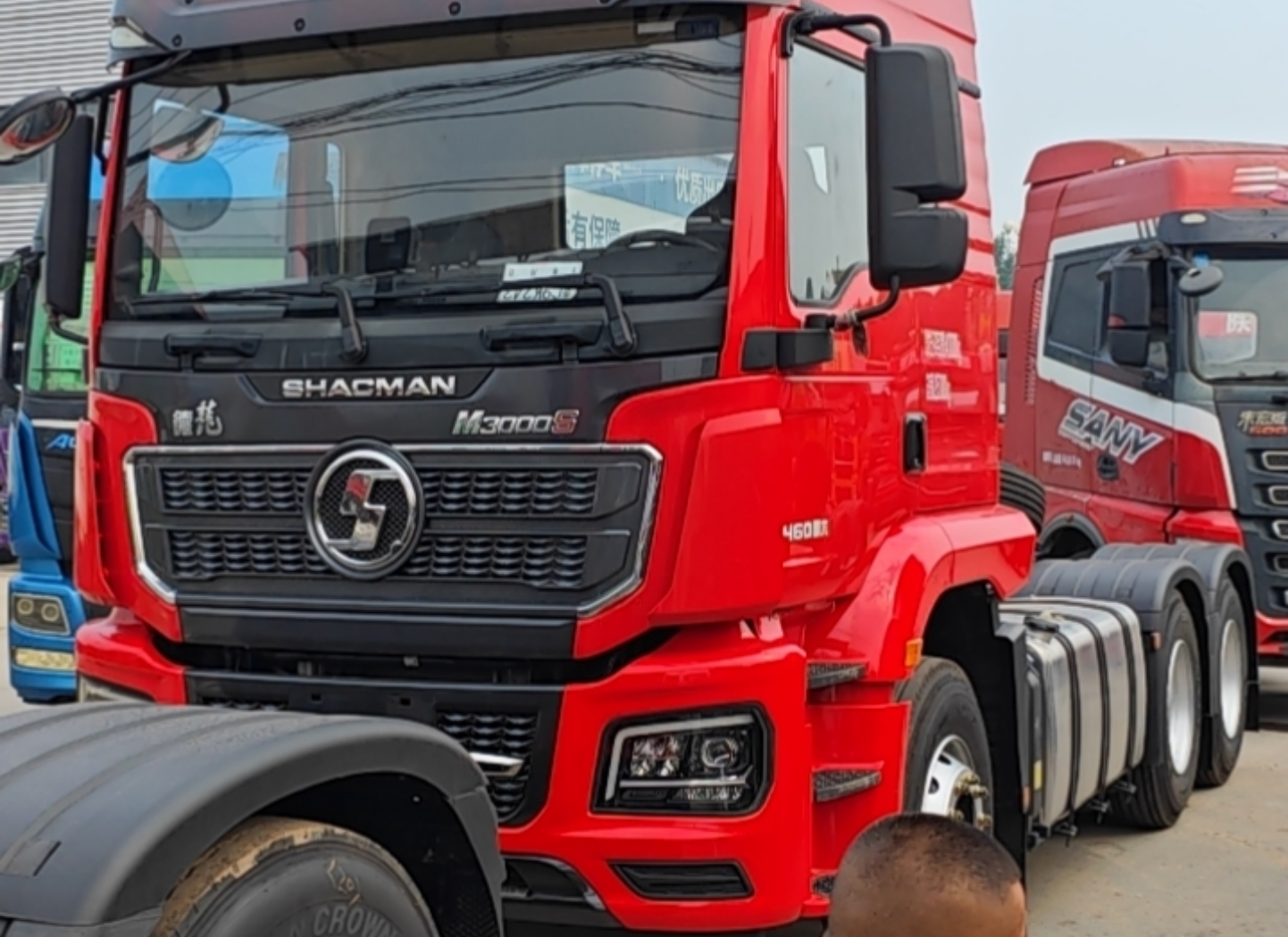 陕汽 德龙新M3000 460马力 6×4 牵引车
