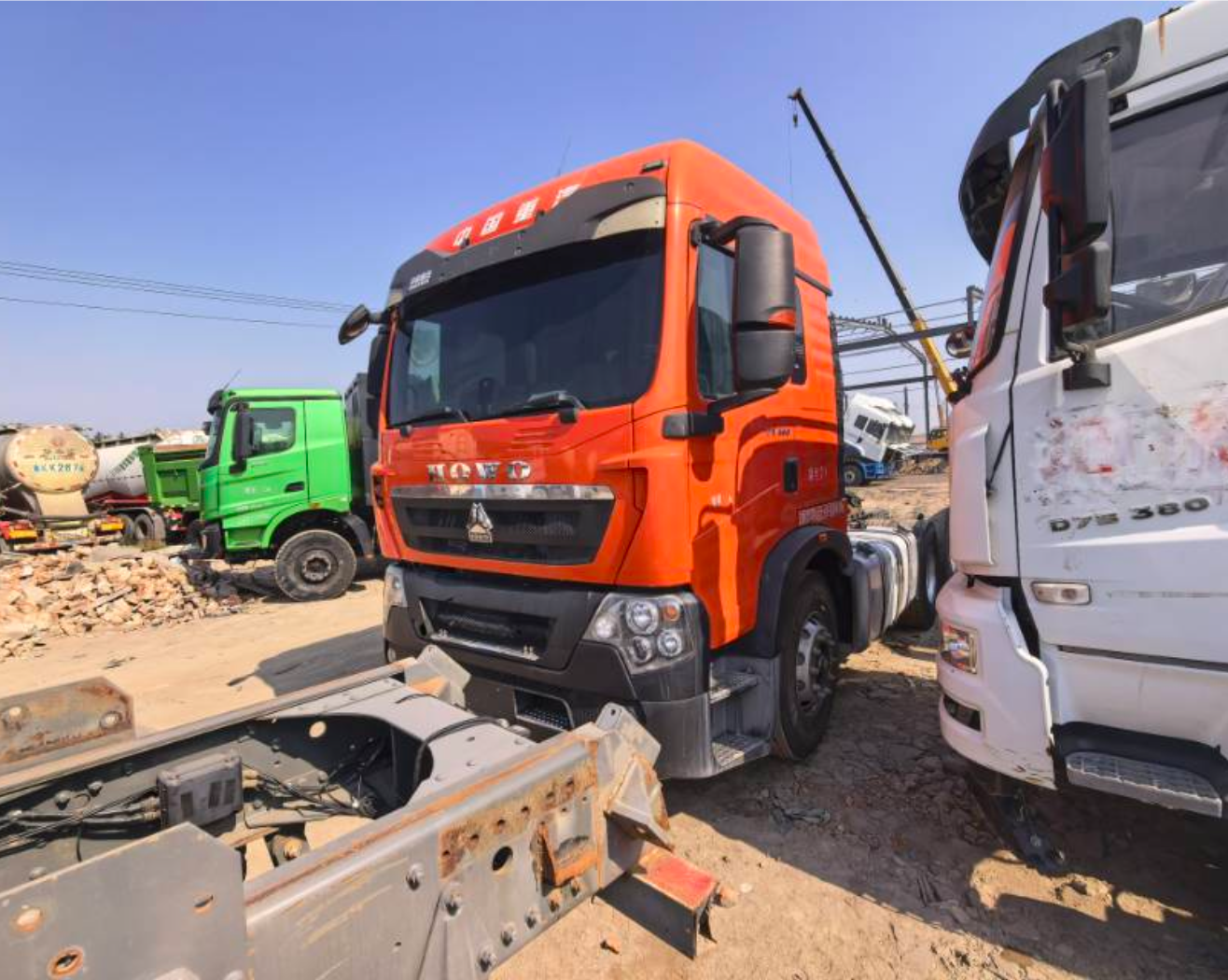 重汽豪沃 HOWO TX 460马力 6×4 牵引车 2