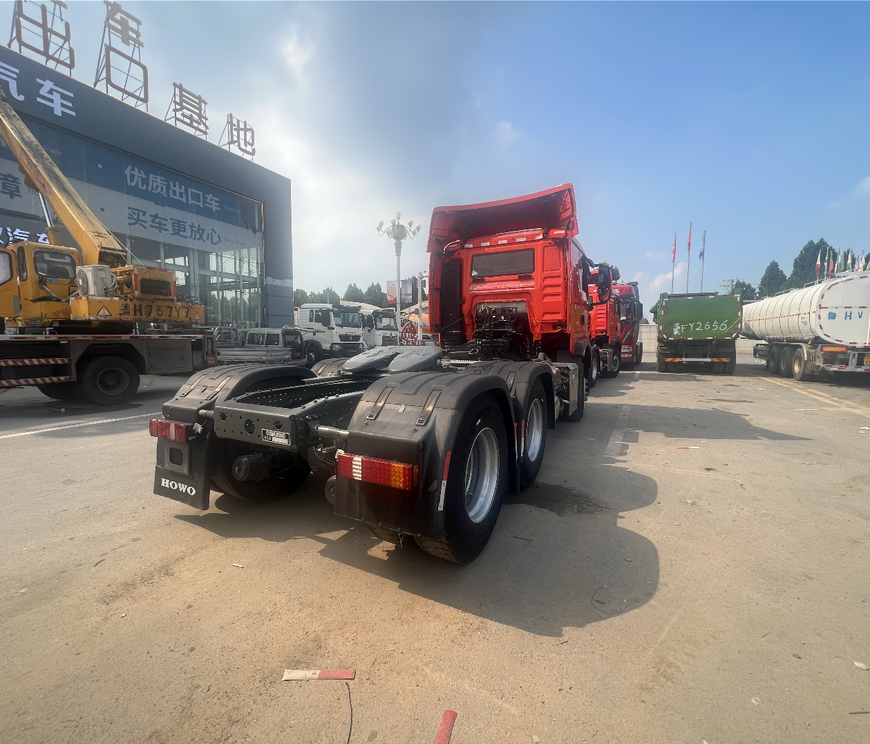 重汽豪沃 HOWO TX7 460马力 6×4 牵引车 2