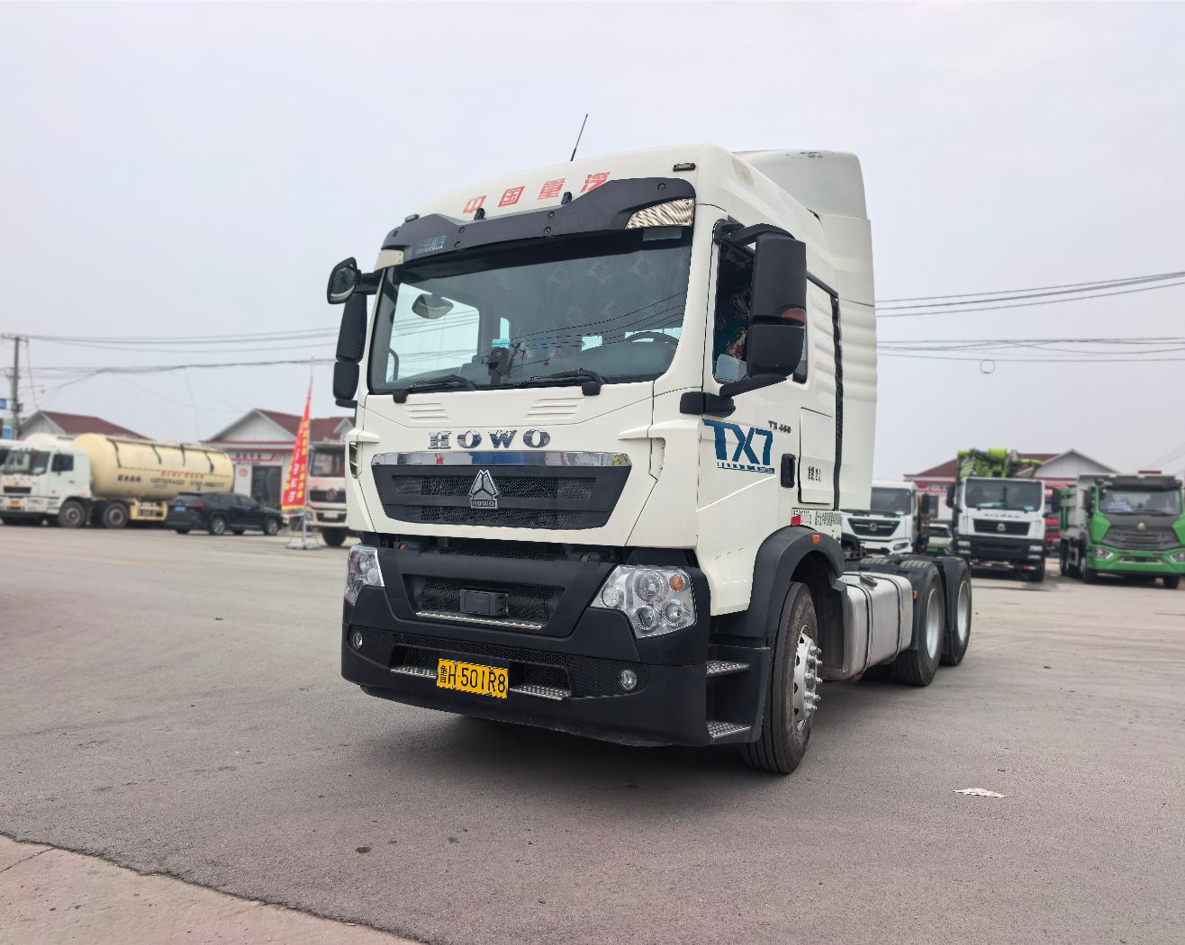 重汽豪沃 HOWO TX 460马力 6×4 牵引车