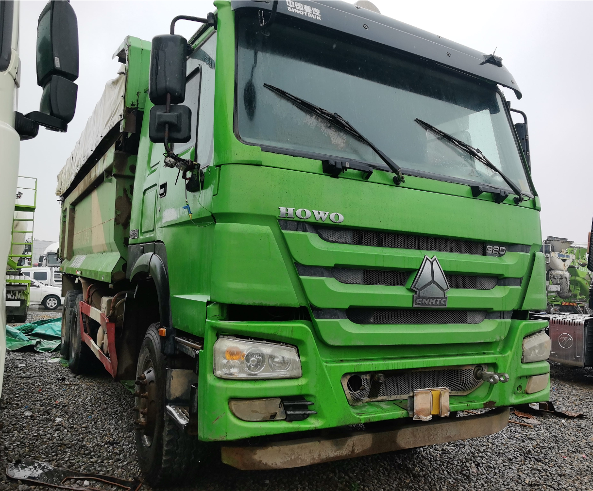 重汽豪沃 HOWO-7 380马力 6×4 自卸车