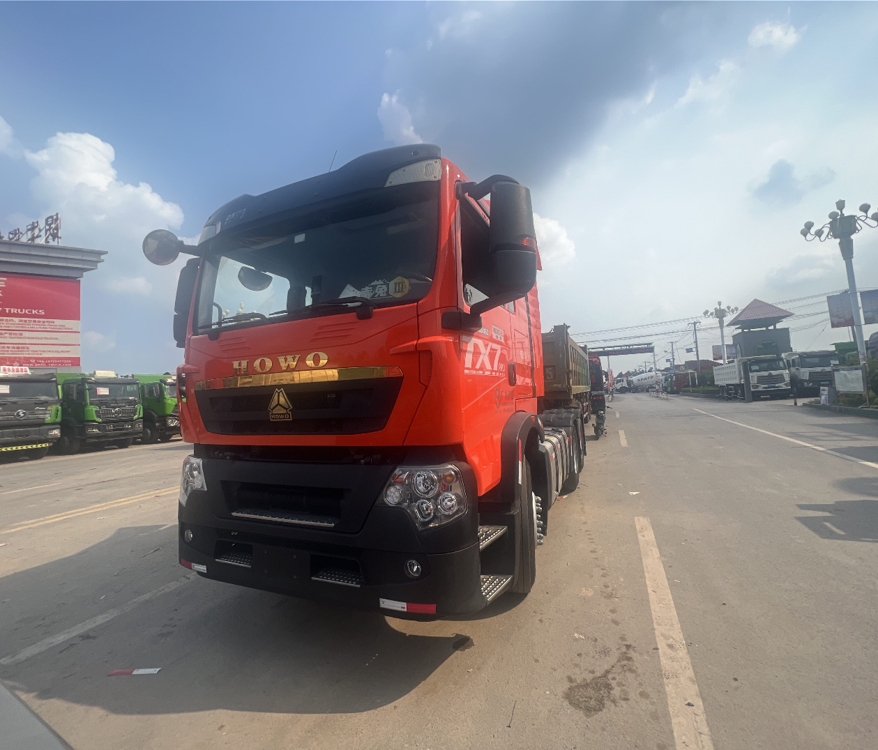 重汽豪沃 HOWO TX7 460马力 6×4 牵引车