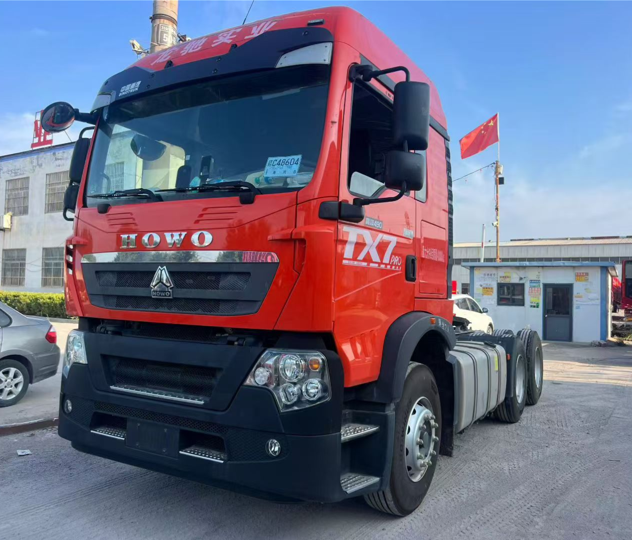 重汽豪沃 HOWO TX7 490马力 6×4 牵引车