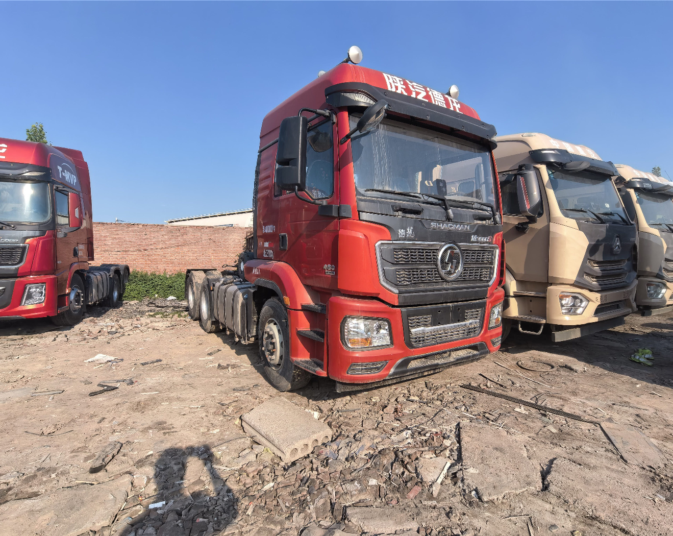 陕汽 德龙M3000S 460马力 8×2 牵引车