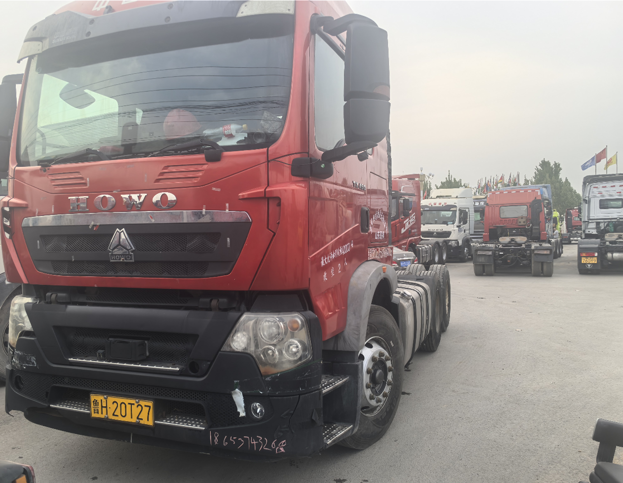 重汽豪沃 HOWO TX 460马力 6×4 牵引车