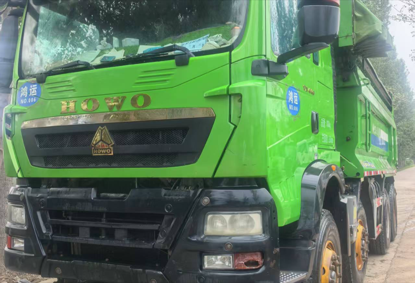 重汽豪沃 HOWO TX 440马力 8×4 自卸车