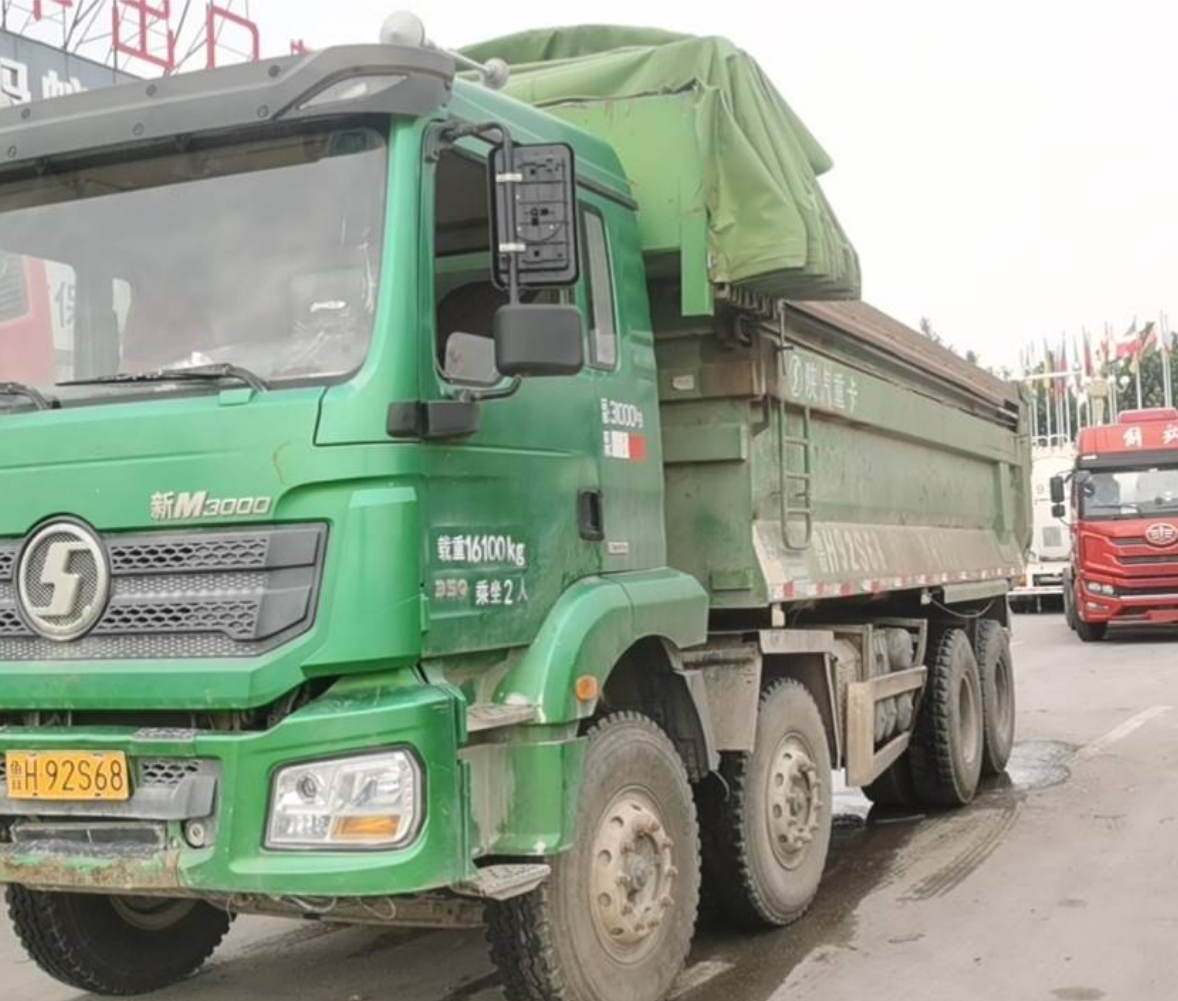 陕汽 德龙新M3000 350马力 8×4 自卸车 2