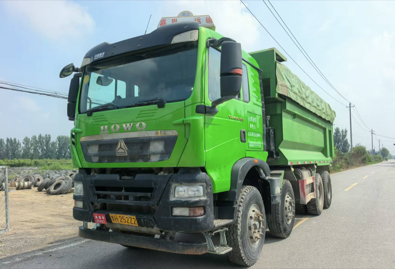 重汽豪沃 HOWO TX 430马力 8×4 自卸车
